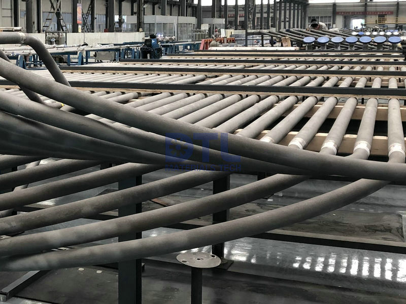 2 Radiant coils for cracker furnace