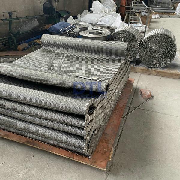 wire mesh conveyor belt for brazing furnace