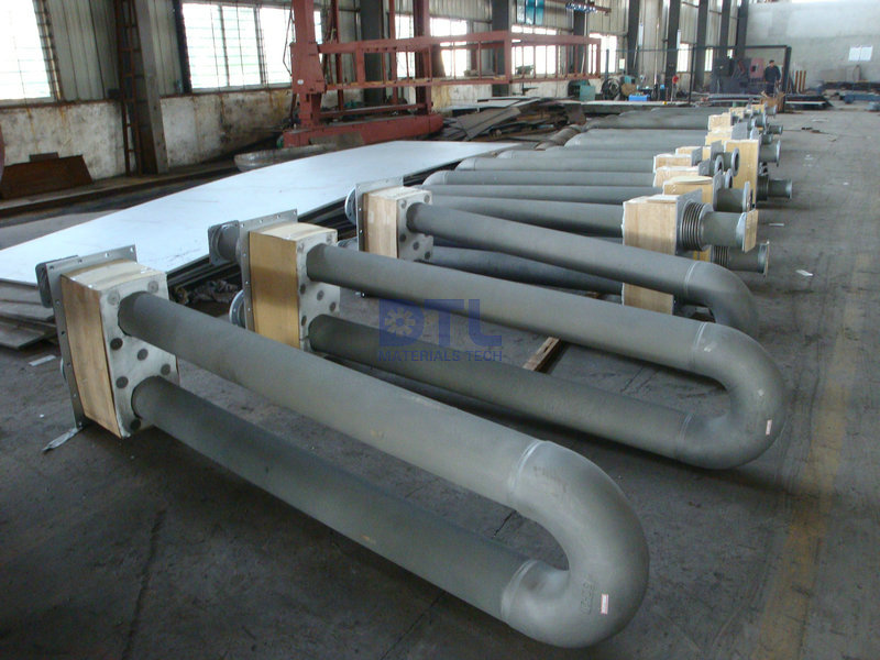 1.2 Radiant tubes U type by centrifugal casting 