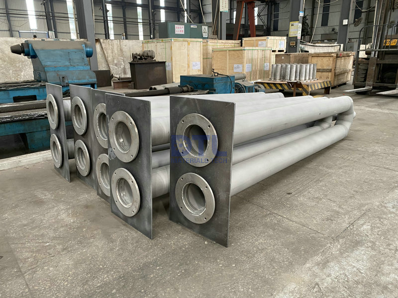 2 Weld fabricated Radiant tubes by Inconel601 