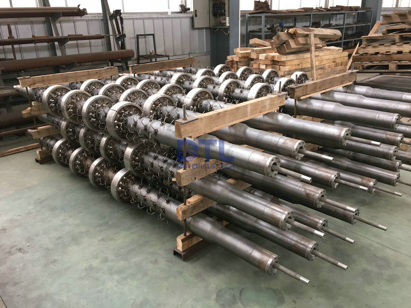 3 water cooled rolls for tunnel furnace 