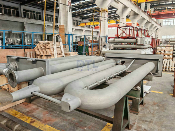 Centrifugally Cast W Radiant Heater Tubes