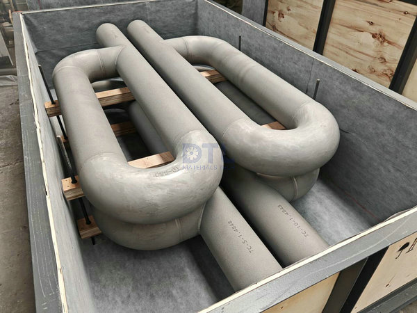 P-Type Radiant Tubes by Centrifugally Casting packed