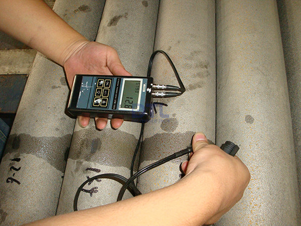 Eddy Current for Spun Cast Tube