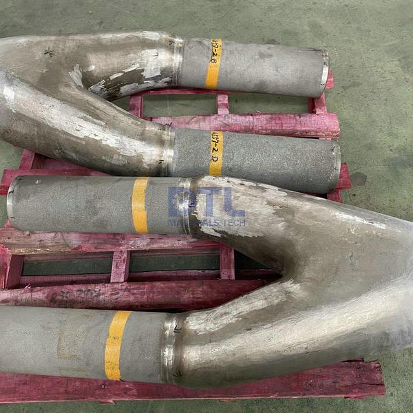 Wye Piece Fittings Assembly with Centrifugal Cast Tubes