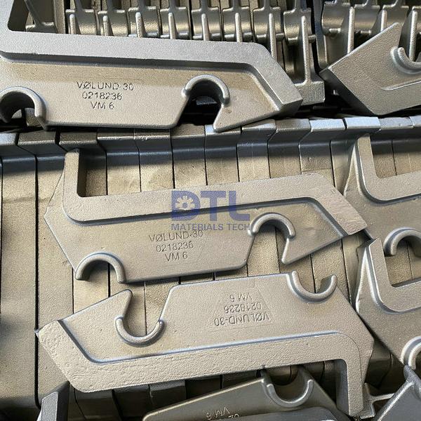 precision cast incinerator grate blocks