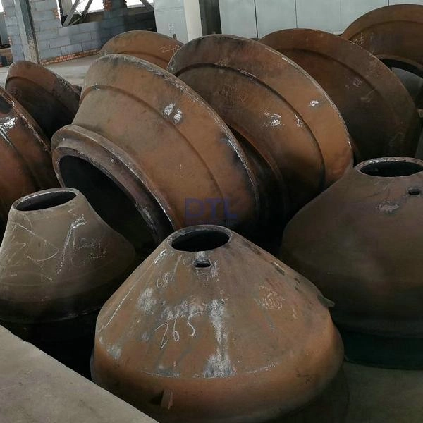 Chromium Casting Pipe Liner for Hot Tube Digestion Spool High Manganese Steel Lining Plates for Cone Crushers