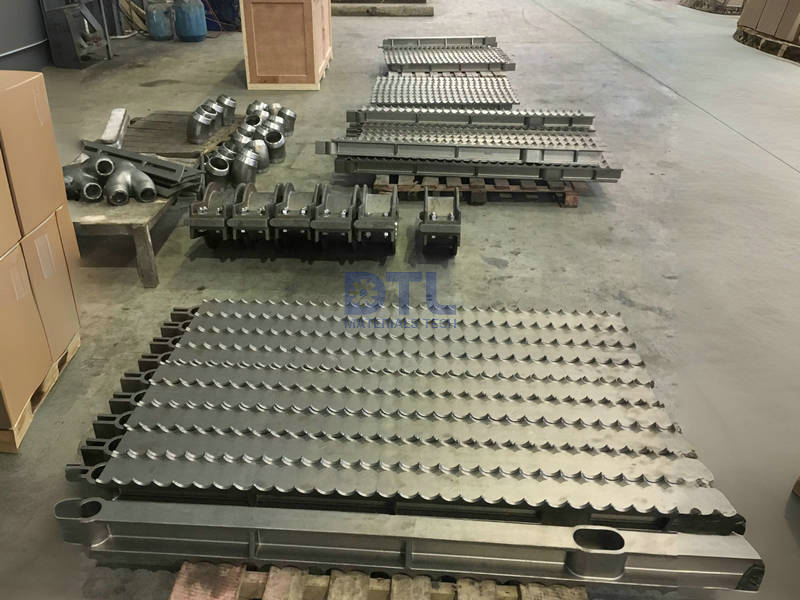 5 Cast beams for walking beam furance