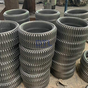 Cast recuperator alloy steel elements