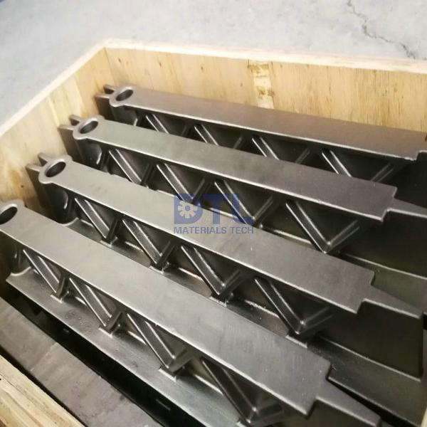 Walking beams for tubes furnace