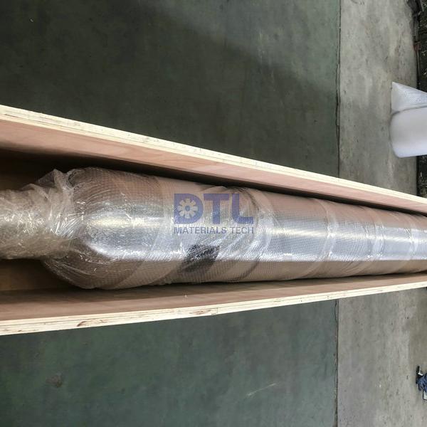 Cast rotary retort machined