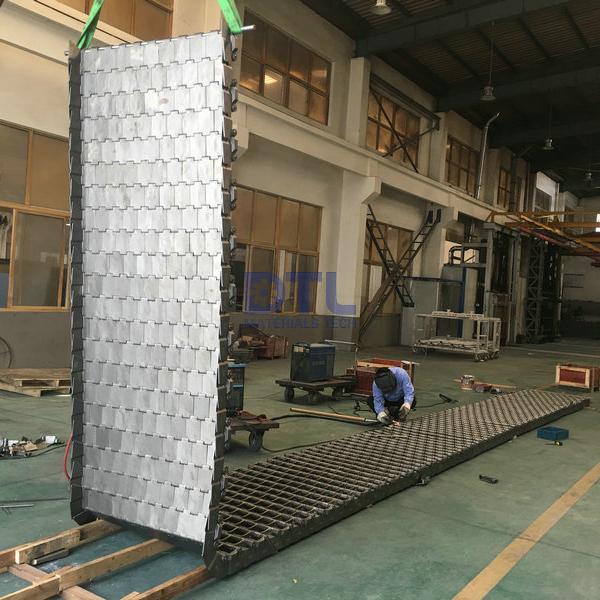 Cast link belt assembly