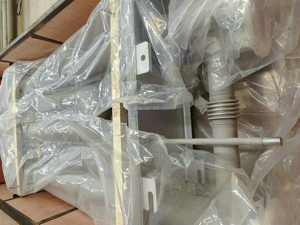 Centrifugally Cast W Radiant Heater Tubes packed