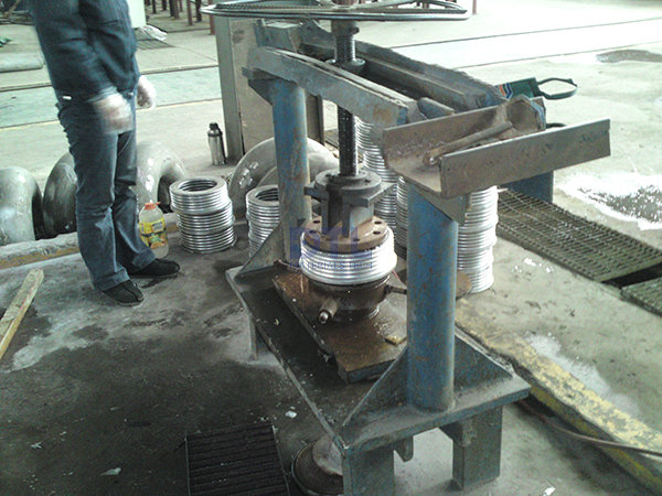 Pressure Test for Radiant Tube Parts