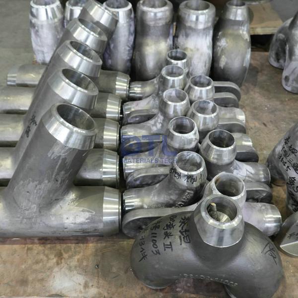 Wye Piece Fittings Assembly with Centrifugal Cast Tubes