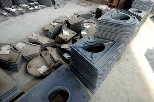 shot blast wear resistant liners casting5