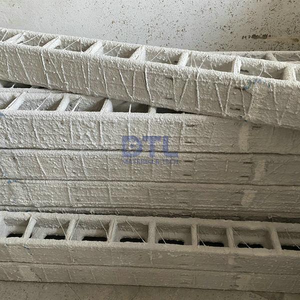 Investment cast furnace supports