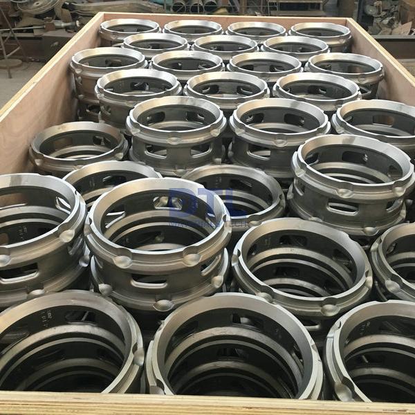 Investment cast ring type spacers
