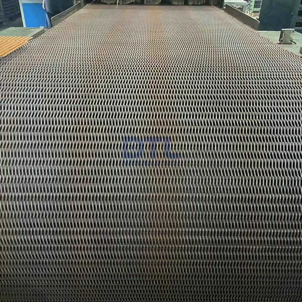 wire mesh conveyor belt for brazing furnace