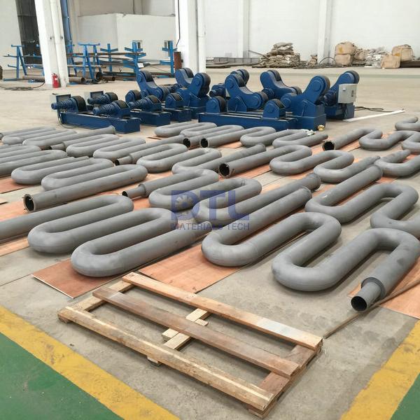 Weld fabricated radiant tubes 