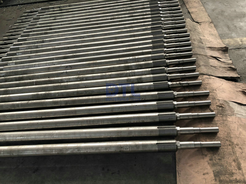 Spun cast rollers for steel mill