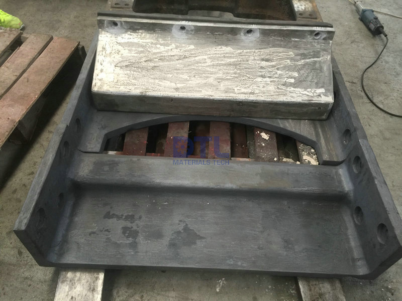 2 static cast furnace parts 