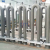 Radiant tubes U type by spun casting