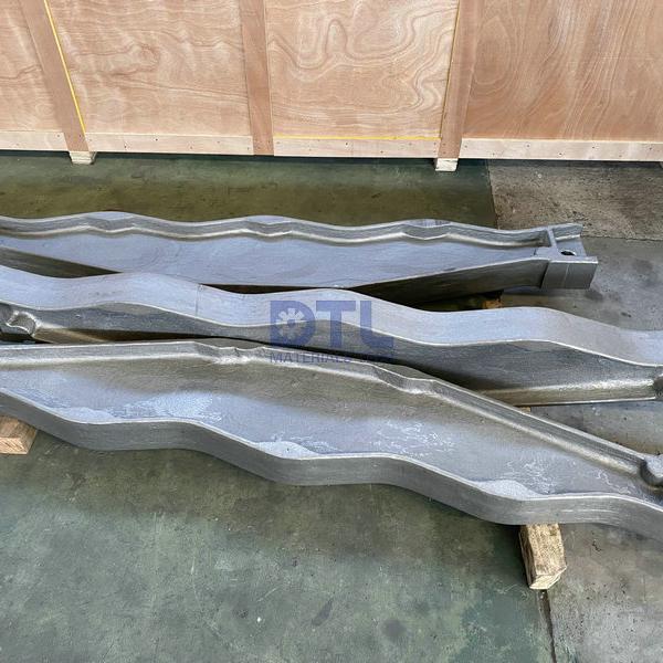 Walking beams for tubes furnace