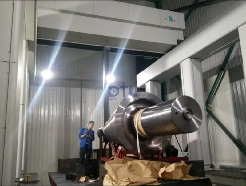 Crusher Shaft under Machining