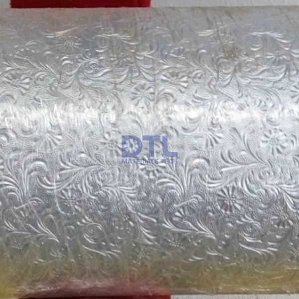 Embossing Roller for Patterned Glass