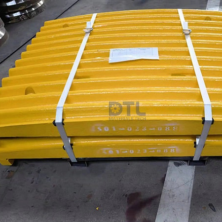 Chromium Casting Pipe Liner for Hot Tube Digestion Spool High Manganese Steel Lining Plates for Cone Crushers