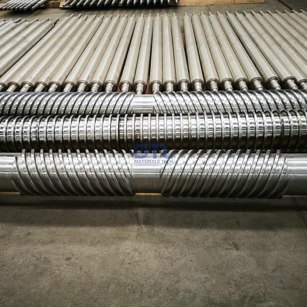 machined rollers for furnace