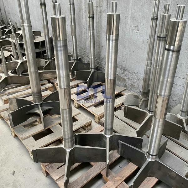 Furnace fans with shafts