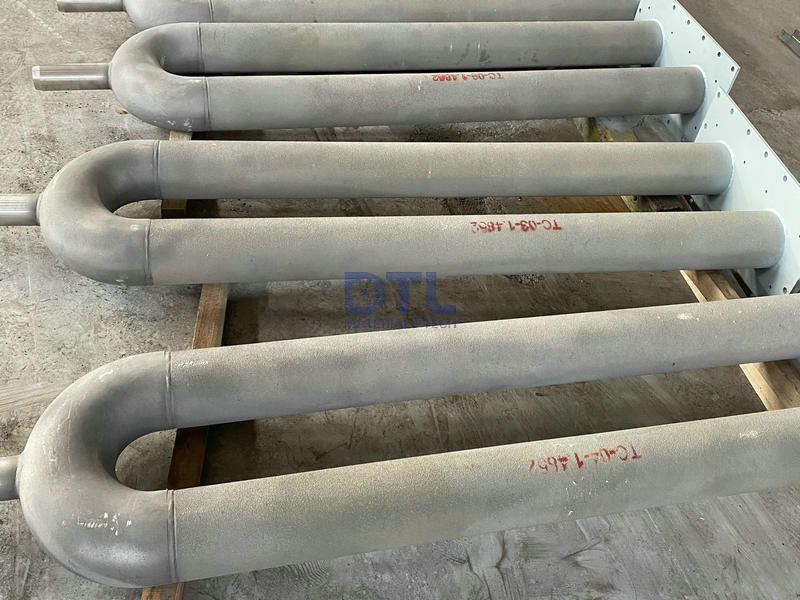 13.5 Gas fired radiant tubes U type