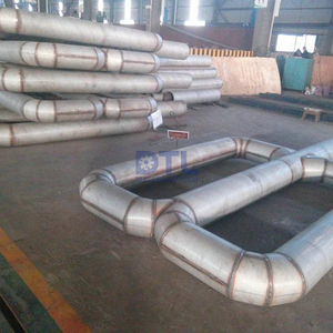 Weld fabricated radiant tubes 