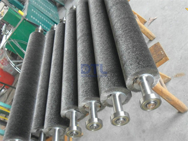 7 Brush rollers for aluminum furnace 
