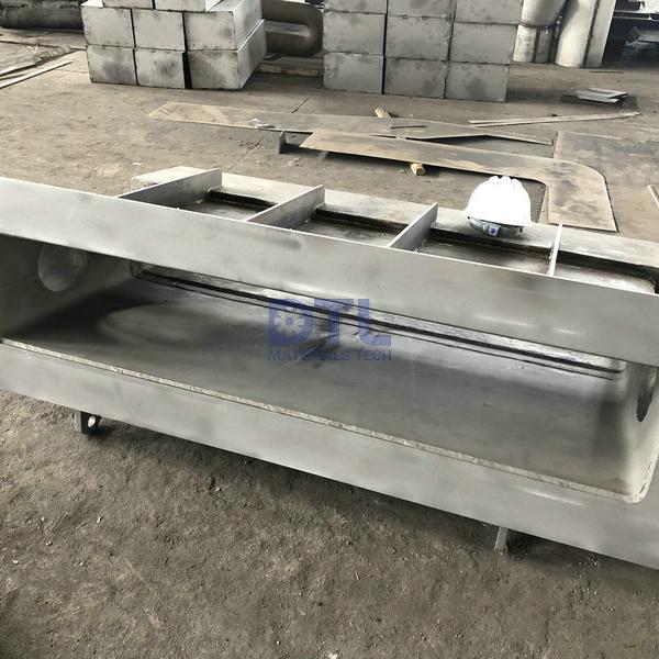 Cast snout in ss316L Ferrite free