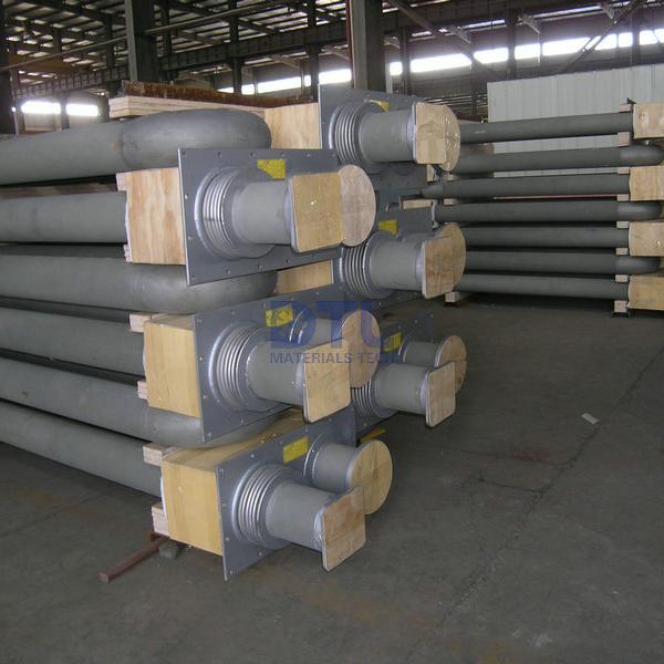 Radiant tubes U type by spun casting