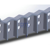 Walking beams for tubes furnace