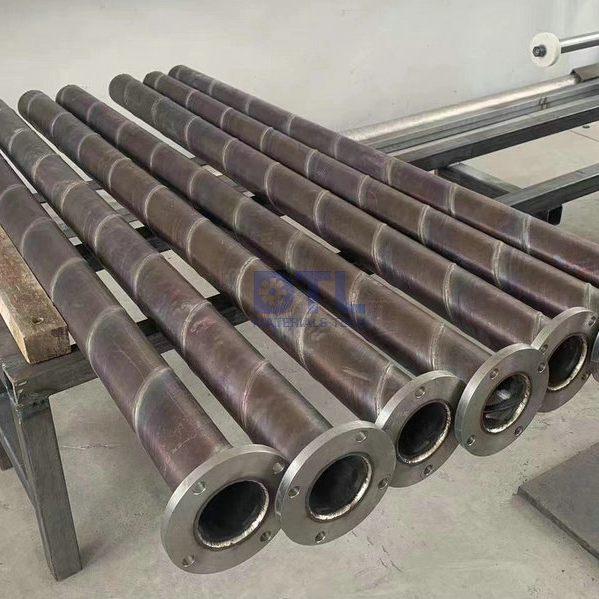 Fabricated radiant tube in FeCrAl 