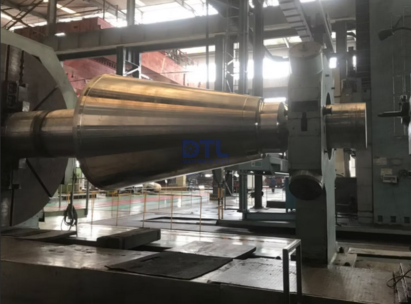 Crusher Shaft under Machining