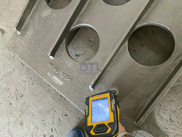 PMI Test for Intermediate Tube Sheet