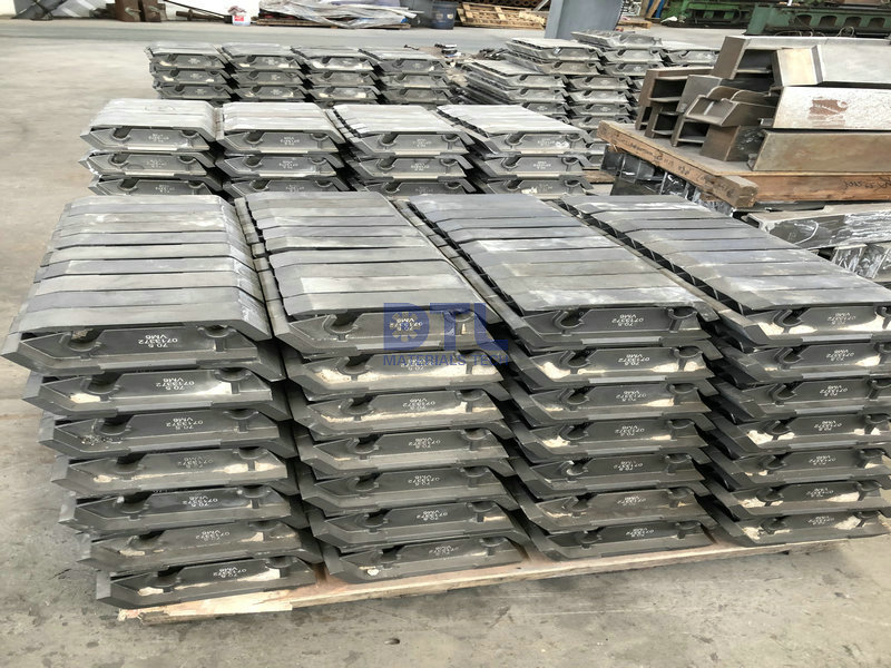 2 air and water cooled grate bars 