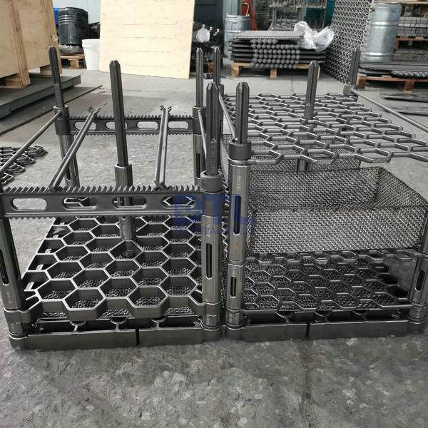 Investment cast charging fixture