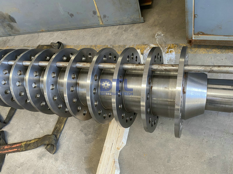4 Deburrer Axle Furnace Roll under testing