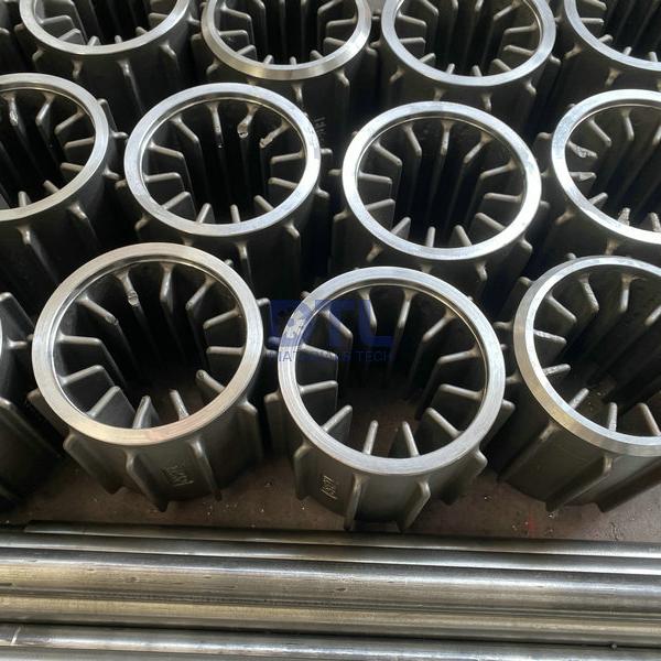 Cast recuperator alloy steel elements