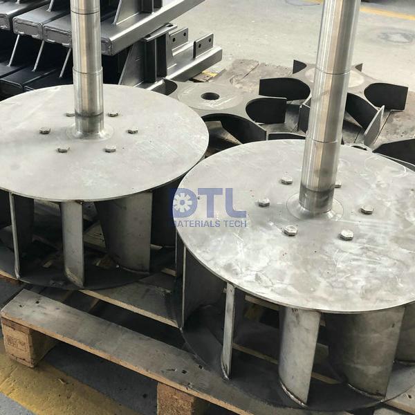 Furnace fans with shafts