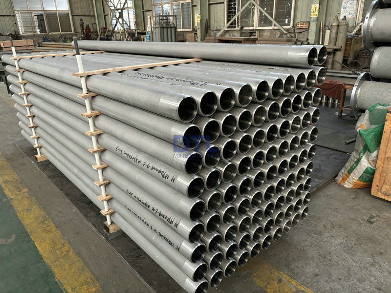 HK40Nb Tubes for Air Preheater in Carbon Black Plant