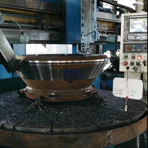 Machining of Cone Crusher Castings Wear Resistant Cone Crusher Casting 