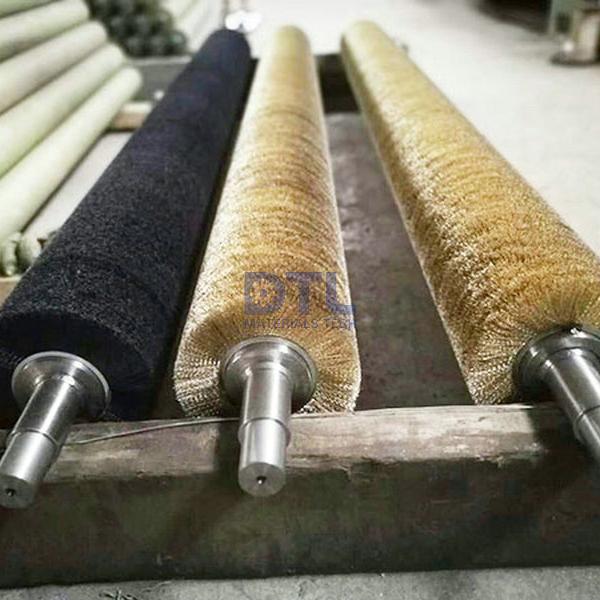 table roller coated with rubber